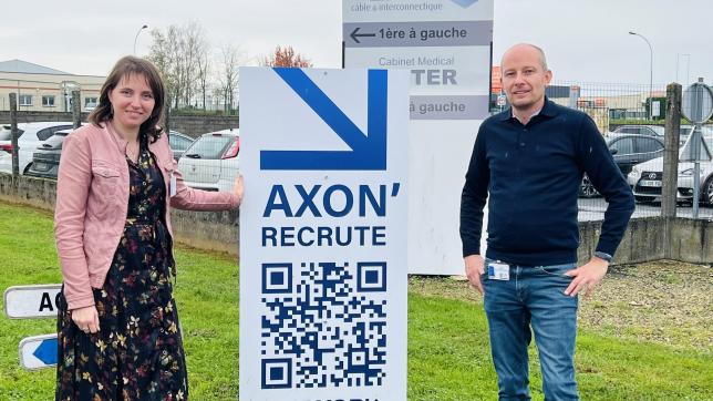 L’entreprise Axon’ Cable de Montmirail est notamment présente lors des forums.