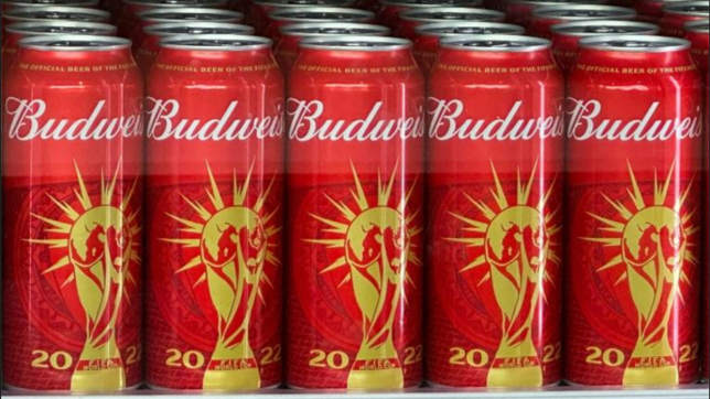 Budweiser est l’un des sponsors principaux de la Coupe du monde.