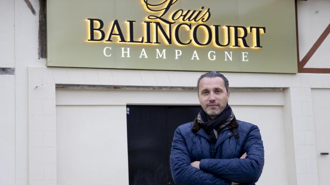 L’entreprise Champagne Louis Balincourt a été créée en janvier 2021.