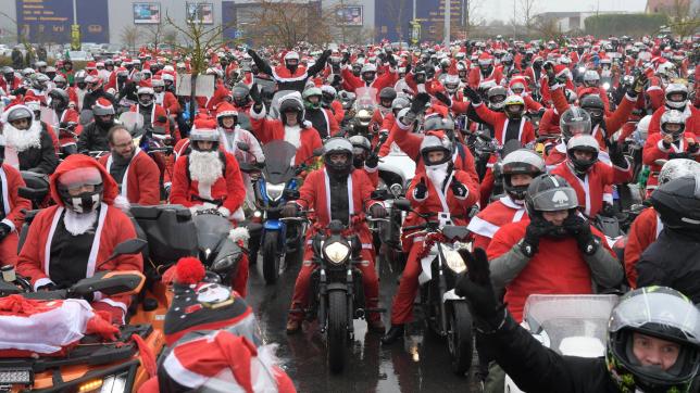 Les années précédentes, près de 1200 motards avaient participé à l’événement. Et donc, 1200 cadeaux à donner !