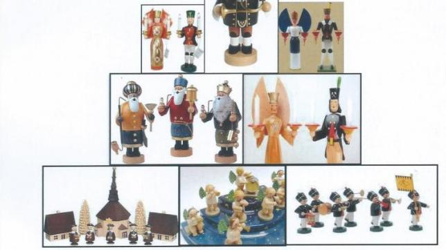 Quelques personnages et objets symboliques de l’Avent.