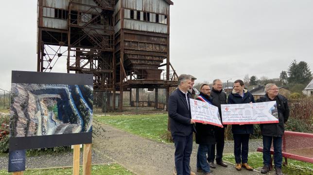 La Fondation du patrimoine va contribuer à hauteur de 230 000€ pour la sauvegarde du chevalement du puits Saint-Quentin.