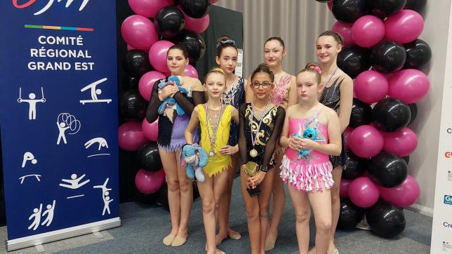 Les gymnastes du club de l’Effort se sont distinguées lors du Championnat interdépartemental.