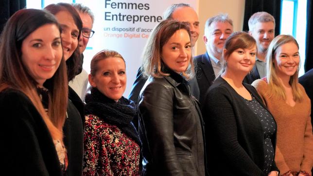 Les bénéficiaires régionales du dispositif se sont retrouvées à Reims, le 8 décembre.