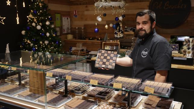 Le chocolatier Pol Bouchex propose une large palette de chocolats tout au long de l’année.