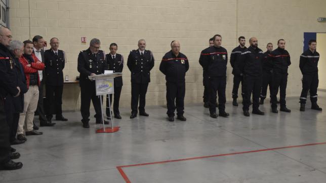 La cérémonie de la Sainte-Barbe a permis aux sapeurs pompiers et à leurs proches de partager un bon moment, avant de terminer l’année 2022.