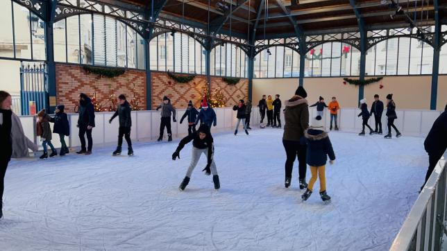 La patinoire est ouverte jusqu’au 31 décembre 2022.