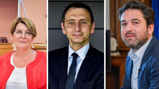 Éliane Romani (EELV), Laurent Jacobelli (RN) et Arnaud Robinet (Horizons) ont réagi à la démission surprise de Jean Rottner.
