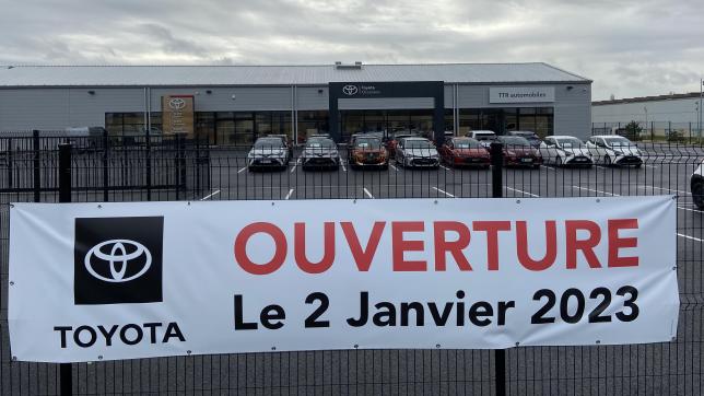 La concession Toyota est installée sur le site d’un ancien bâtiment industriel situé 120 avenue de Reims. Elle ouvrira le 2 janvier 2023.