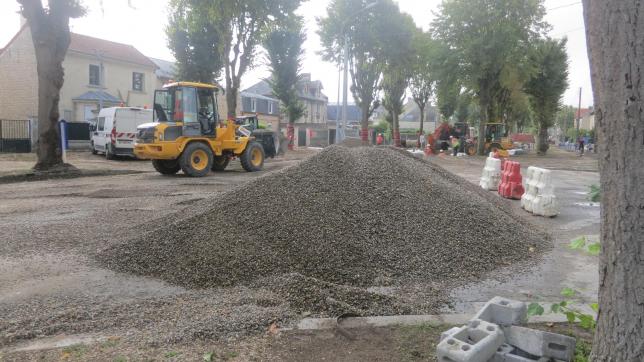 Le chantier permanent dans le quartier Saint-Crépin devrait cesser en septembre selon la mairie.