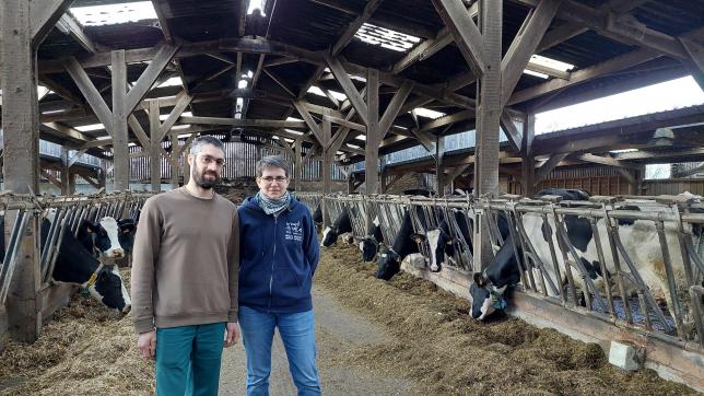 Depuis 6 ans la famille Halleux prend sous son aile des apprentis pour les former aux métiers d’éleveur laitier et fromager.