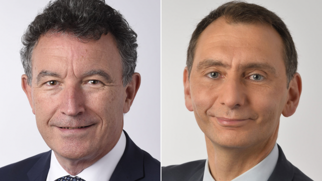 Franck Leroy et Laurent Jacobelli sont les deux candidats en lice pour prendre la présidence du Grand Est.