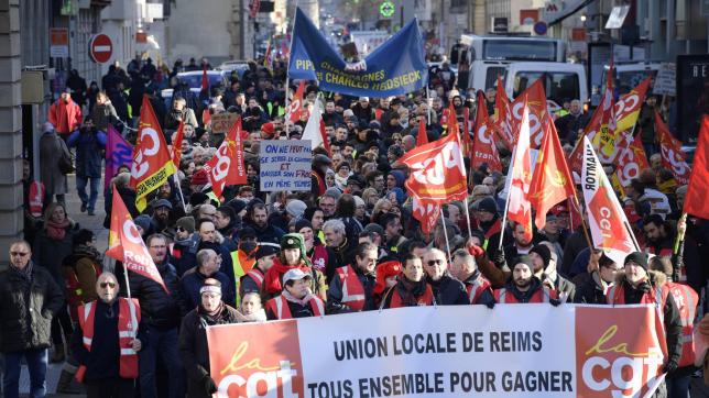 Fin 2019, les manifestants étaient descendus en nombre dans les rues de Reims.