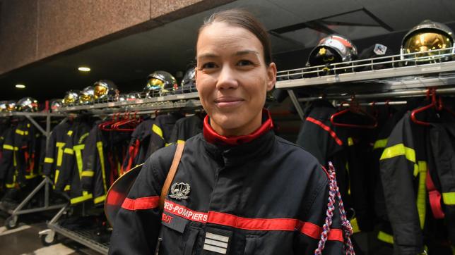 La capitaine Rozenn Ribot, 32 ans, est la première femme à diriger un des centres de secours de Rouen