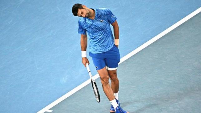 Novak Djokovic a souffert physiquement pour franchir le deuxième tour.