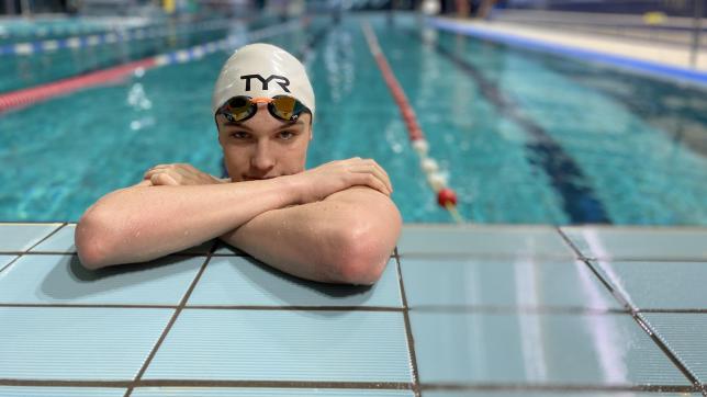 Pour atteindre ses rêves de championnats d’Europe juniors, Nathan Cabut rythme ses semaines avec ses cours, son travail d’alternant à la centrale de Chooz et ses 13 heures de nage.