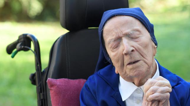 La Française sœur André est décédée la semaine dernière à 118 ans.Archives AFP