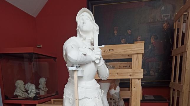 « Jeanne d’Arc guerrière » de Raoul Larche.