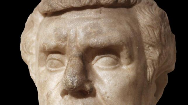 Buste de Munatius Plancus, officier qui installa sa demeure là où se trouve aujourd’hui Plancy-l’Abbaye.