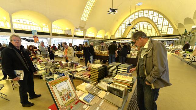 C’est ce week-end: le marché aux livres de Reims, dans les halles du Boulingrin.