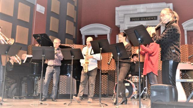 Les professeurs en concert à l’auditorium de la Maison des Arts, mercredi dernier.