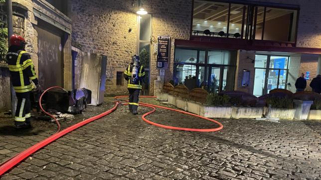 Vendredi 10 février, les sapeurs-pompiers sont intervenus pour éteindre un départ de feu à l’Echiquier.