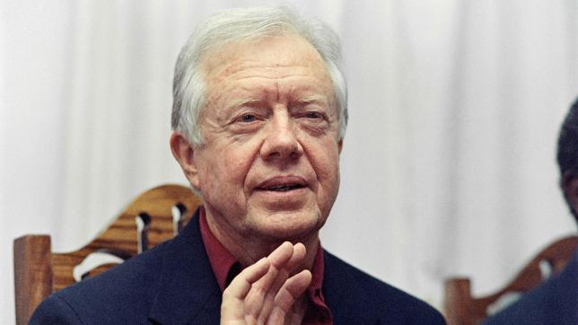 Jimmy Carter a reçu le prestigieux Prix Nobel de la paix en 2002.