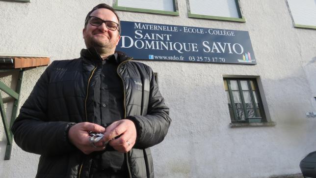 Depuis juillet dernier et sa prise de fonctions, Jérôme Pottier est au four et au moulin pour préparer dans les meilleurs conditions le déménagement du collège Saint-Dominique-Savio à Saint-Julien-lès-Villas.