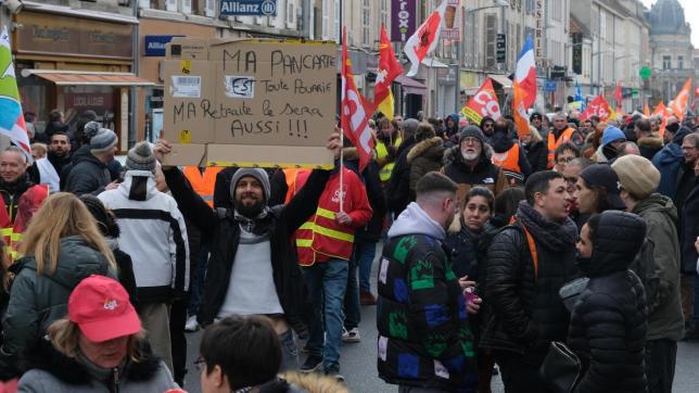 Les opposants à la réforme des retraites ont toujours été très nombreux dans les rues de Vitry-le-François.  Archives Antoine Déchoz