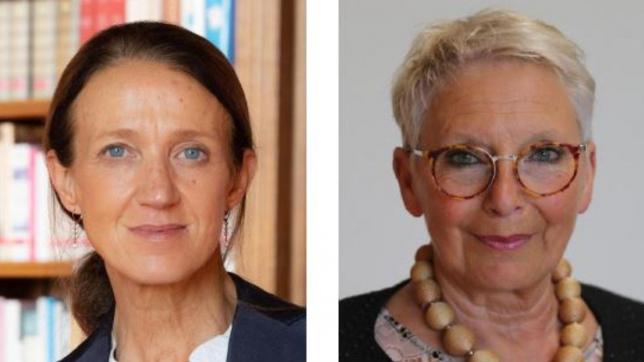 Vanina Paoli-Gagin et Evelyne Perrot ont voté en faveur du report de l’âge légal.