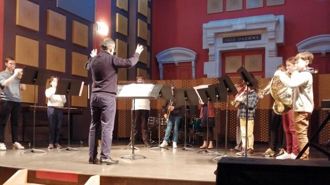Trompettes et cors guidés par leur professeur Franck Girardot ont résonné à l’auditorium de la Maison des Arts de Bar-sur-Aube.
