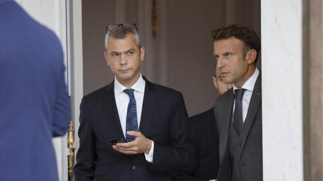 Alexis Kohler et Emmanuel Macron.