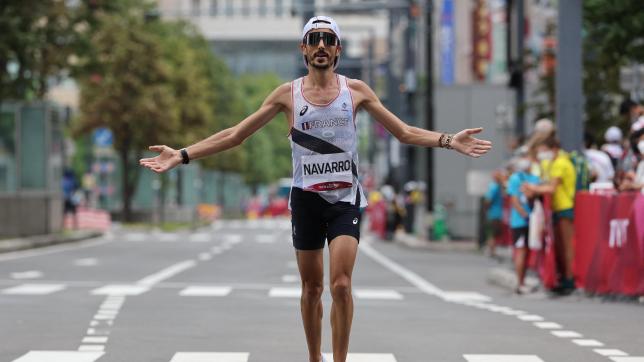 Nicolas Navarro s’avance vers les Jeux olympiques de Paris avec le statut de meilleur marathonien français.
