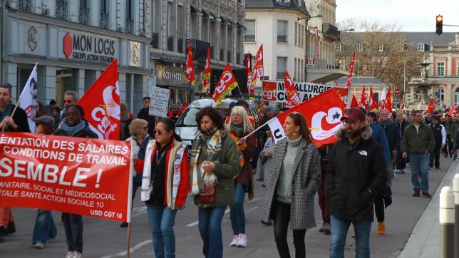 Jeudi après-midi, les manifestants défileront une nouvelle fois dans les rues de Troyes.