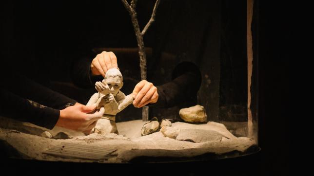 Le spectacle marionnettique «Poussière», à voir à partir de 9 ans, s’inspire de la catastrophe de Pompéi.