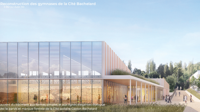 La construction tant attendue du futur gymnase de la cité scolaire Gaston-Bachelard sera le principal dossier de cette année 2023. Début des travaux «en septembre ou octobre», estime Philippe Borde.