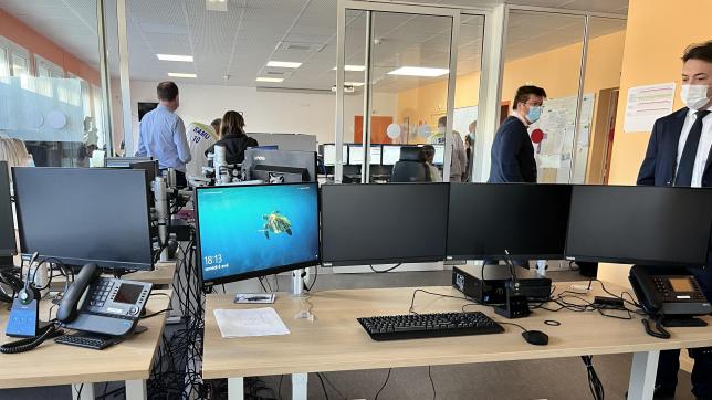 Le Service d’accès aux soins prendra place dans les locaux du Samu, à l’hôpital de Troyes. Les bureaux et les ordinateurs ont déjà été installés dans l’espace dédié.