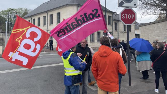 Deux manifestations, à 17 et 20 heures étaient organisées à Soissons jour d’allocution d’Emmanuel Macron.