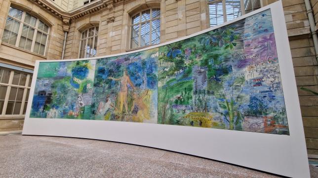 Un triptyque de Raoul Dufy dévoilé au musée des Beaux-Arts de Rouen