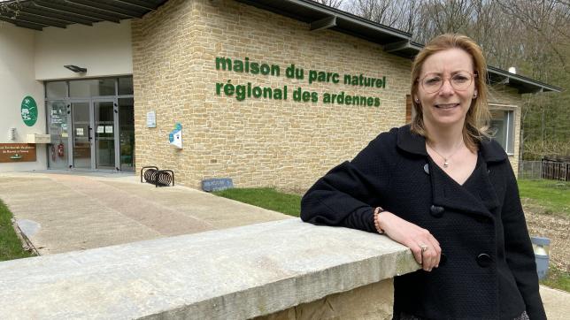 Céline Davril Bavois, la directrice du Parc naturel régional des Ardennes. Le PNR s’étend sur 92 communes.
