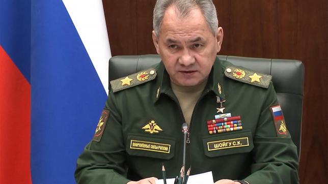 Le ministre de la Défense russe Sergueï Choïgou s’est exprimé deux jours après l’incursion surprise en Russie de deux groupes venus d’Ukraine.