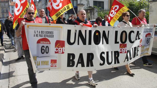 Lors de la dernière manifestation, le 1er mai, quelque 200 personnes s’étaient réunies à Bar-sur-Aube.