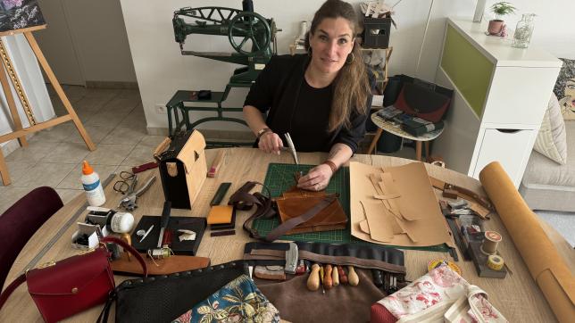 À l’étroit dans son appartement pour développer sa marque de maroquinerie créée il y a trois ans, Anaïs Mondejar lance un appel à financement pour ouvrir sa boutique-atelier au centre-ville troyen.