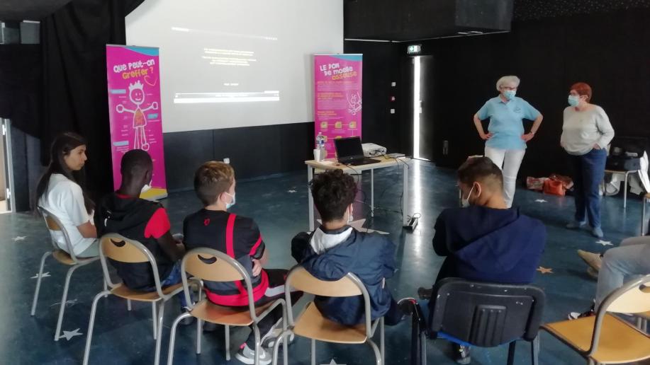 Les jeunes du centre éducatif fermé de Sainte-Ménehould sensibilisés au ...