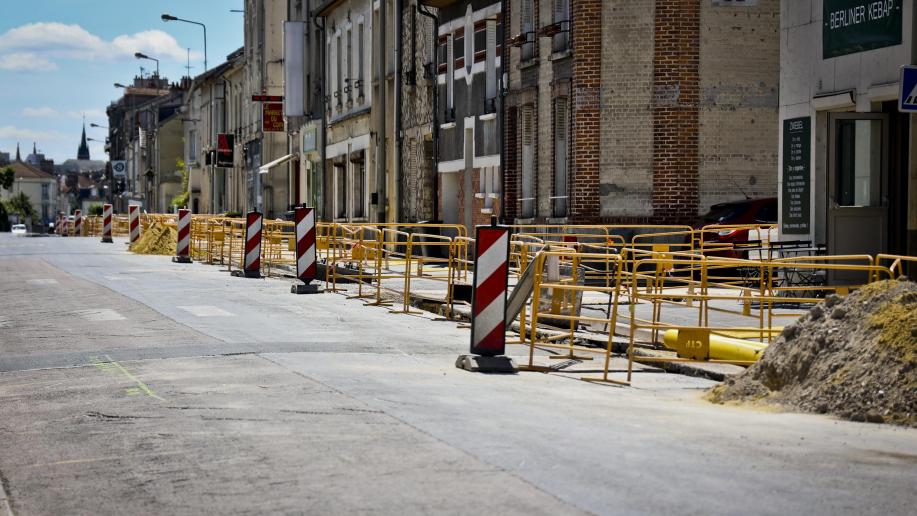 VIDÉO. À Reims, la requalification de la rue de Neufchâtel est en