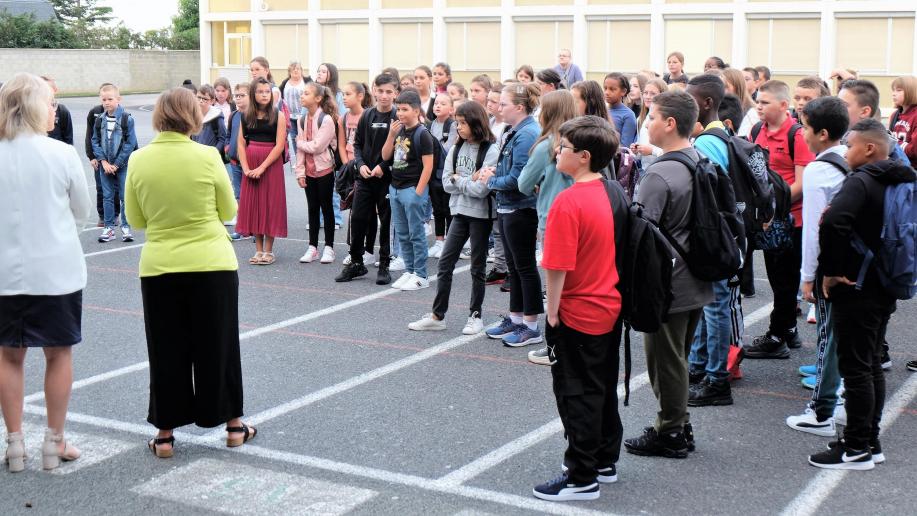 Les sixièmes du collège VictorHugo sont bien rentrés à Chauny