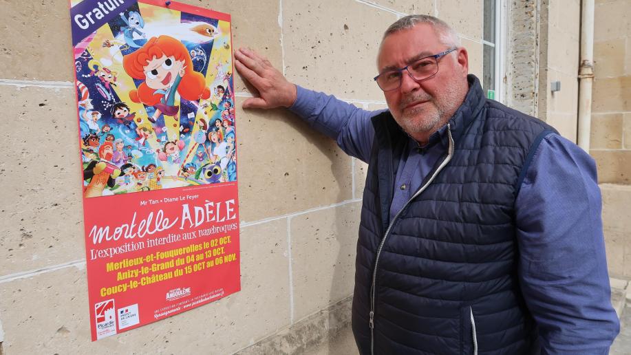 Vincent Morlet «Pour la Fête du livre de Merlieux, on doit se réinventer»