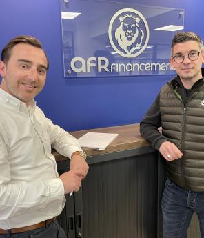 Mathieu Gigot, directeur de l&rsquo;agence de courtage AFR Financement &agrave; Charleville-M&eacute;zi&egrave;res, n&eacute;gocie les cr&eacute;dits immobiliers depuis 2017.