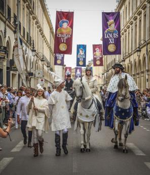 L'&eacute;pop&eacute;e l&eacute;gendaire va animer le centre de Reims tout au long du week-end.