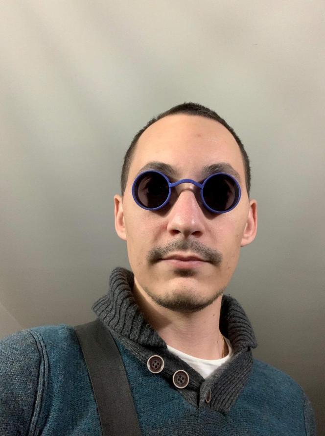 Paire de lunettes sans branches outlet